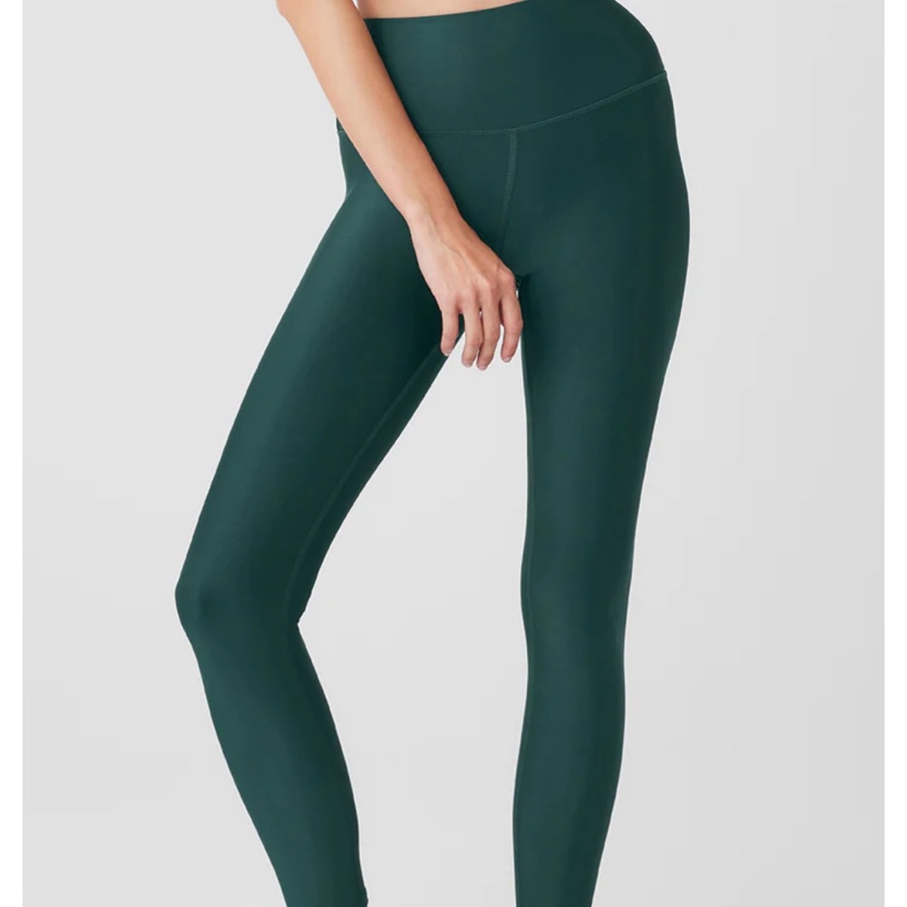 Alo airlift 7/8 legging midnight green